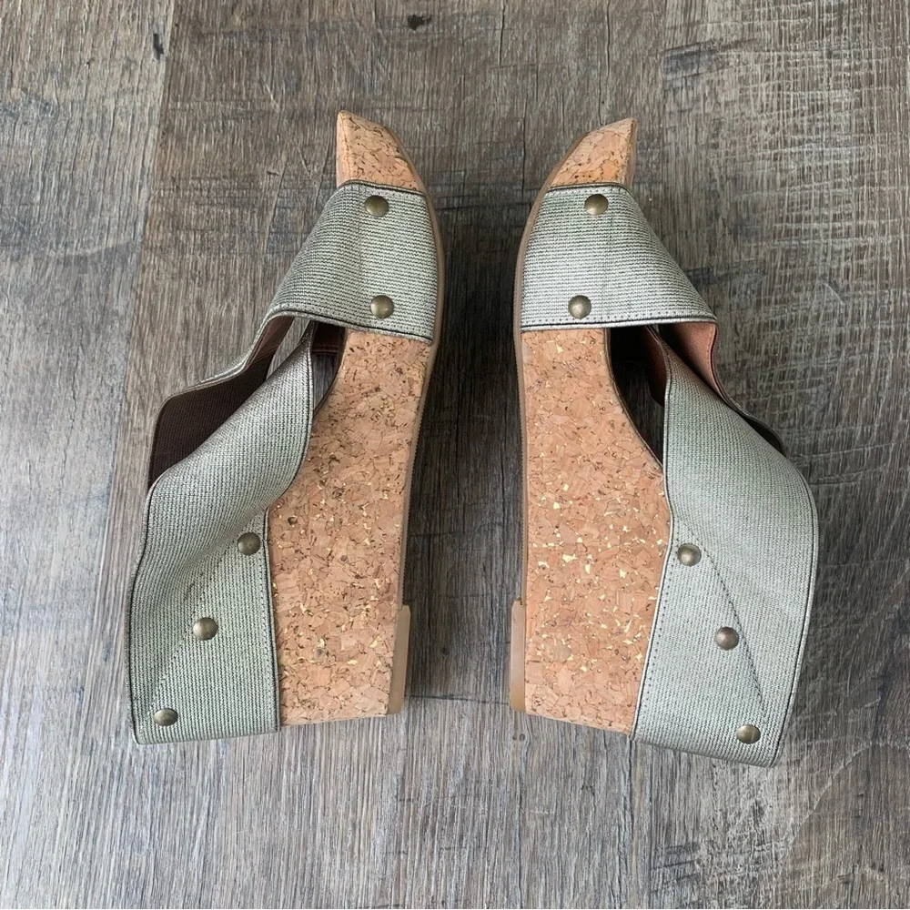 Lucky Brand Valmai Platform Wedge Sandals